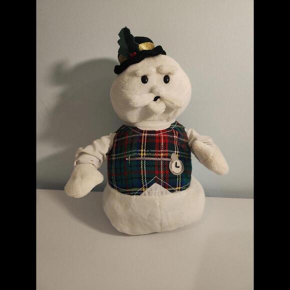 Dan Dee‎ Collectors Choice Sam Snowman Rudolph Red Nosed Reindeer 12" Stuffed - Picture 1 of 2
